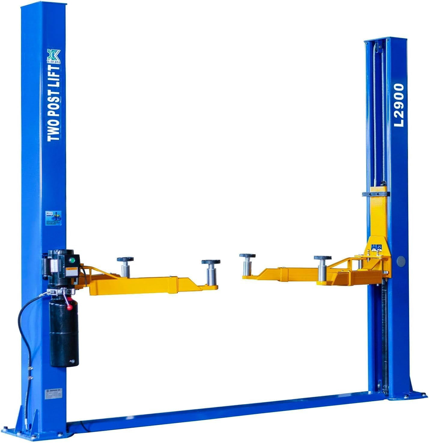 XK 2 Post Auto Car Lift 9000 lb Capacity Truck Hoist 220V, L2900 ...