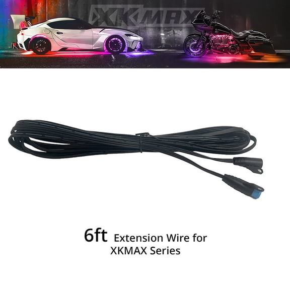 XK Glow MX-WIRE-6FT XKmax LIGHT ACCESSORIES
