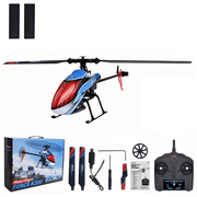XK K200 RC Helicopter for Adults, 4CH 2.4GHz Single-Blade Helicopter with 6-Axis Gyro, Optical Flow Positioning & Altitude Hold, Outdoor Aircraft for Adults Beginners