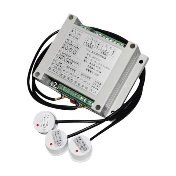 XKC-C350 AC110v-260v Cheap Small Sized Automatic Water Level Controller with Sensors for Water Pump and Valve Draining Pumping ,Easy to Operate