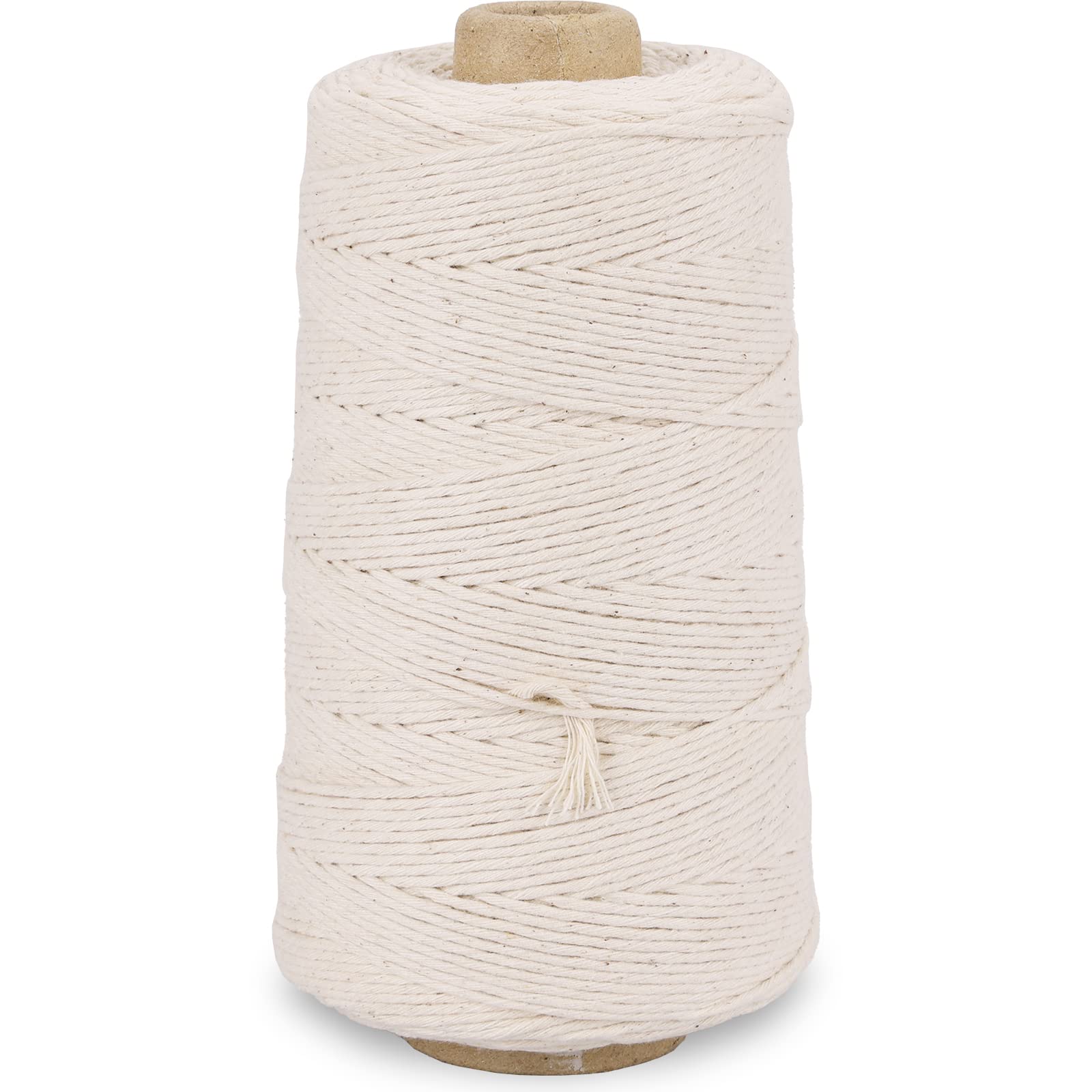 XKDOUS 952ft Butchers Twine, 100% Cotton Food Safe Cooking Twine Kitchen  Twine String, 2mm Natural White Butcher Twine for Meat and Roasting,  Trussing