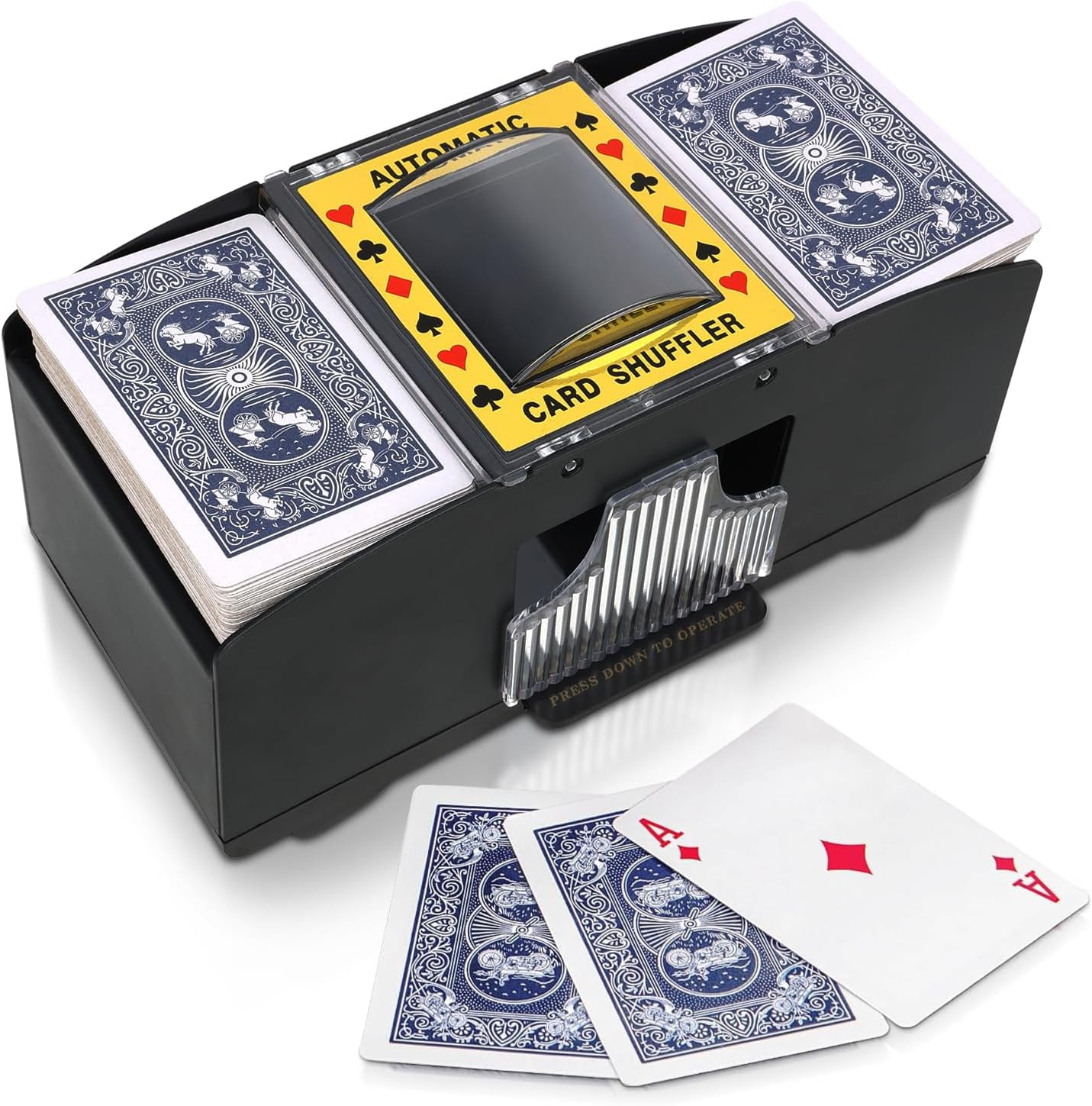 XKDOUS Automatic Card Shuffler 2 Deck, BatteryOperated Playing Card