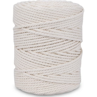 100 Ft Heavy Duty Braided Cotton Rope Clothesline #6 - 1/4 6 mm Multi  Purpose Home Boat Camping Crafts