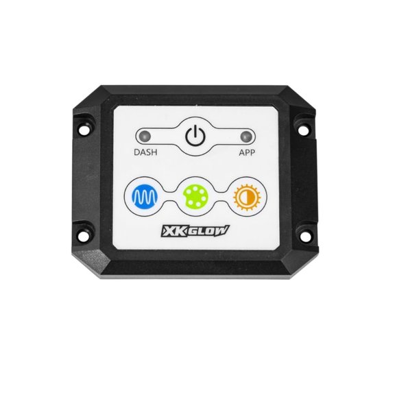 XKGLOW XK-Chrome-DM-KIT Dash Surface Mount XKCHROME Controller