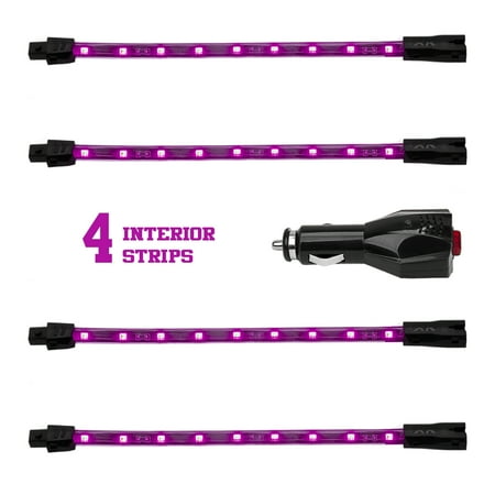XKGlow Underglow Accent Car LED Light Strips, Multiple Colors