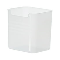 XKHAZA 3 Pack Plastic Refrigerator Side Door Storage Containers, Refrigerator Organizer Box, Space-Saving Organizer Bins for Fridge, Refrige Drawers for Fruit and Vegetable