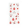 thumbnail image 1 of XKHAZA 50 Pcs Christmas Treat Bags, Cellophane Candy Bags for Cookie, Snack Party Favor Gift Wrapping, 1 of 4