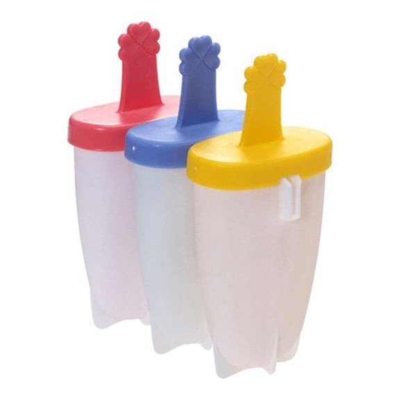 XKHAZA 6Pcs Silicone Ice Pop Molds BPA Free, Popsicle Molds,Homemade Popsicle Maker,Reusable Easy Release Ice Pop Maker for Kids