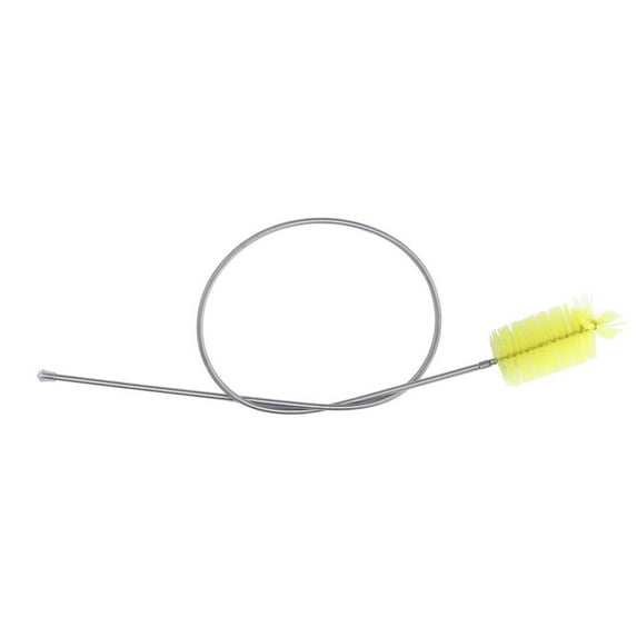 XKHAZA Aquarium Filter Brush Flexible Double Ended Bristles Hose Pipe Cleaner Stainless Steel Long Tube Cleaning Brush for Fish Tank or Home Kitchen
