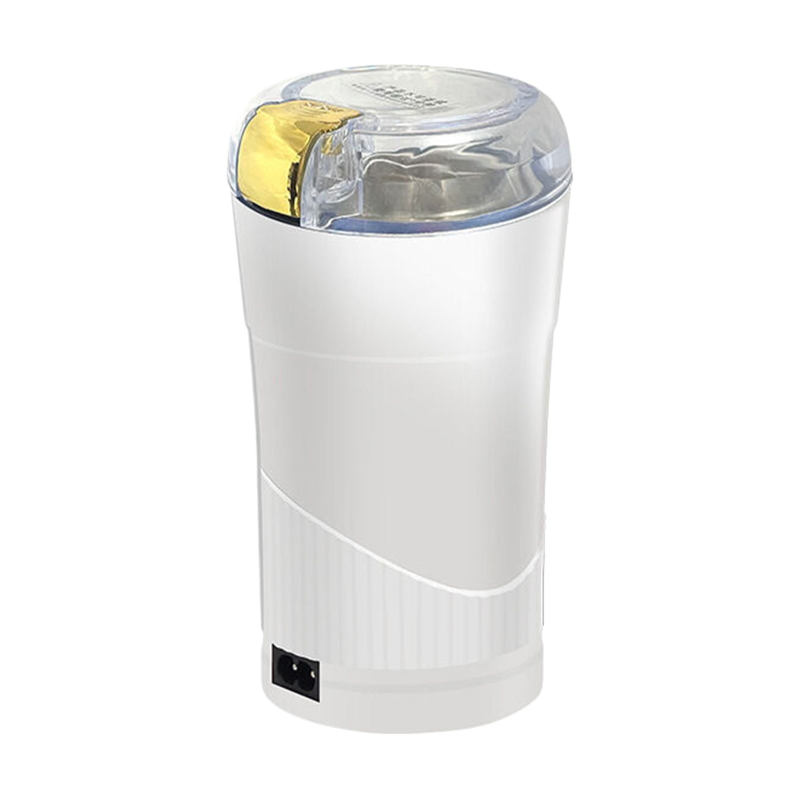 XKHAZA Coffee Grinder, Electric Coffee Grinder, Quiet Spice Grinder, One Touch Coffee Mill for Beans, Spices and More, with Clean Brush, Stainless Steel