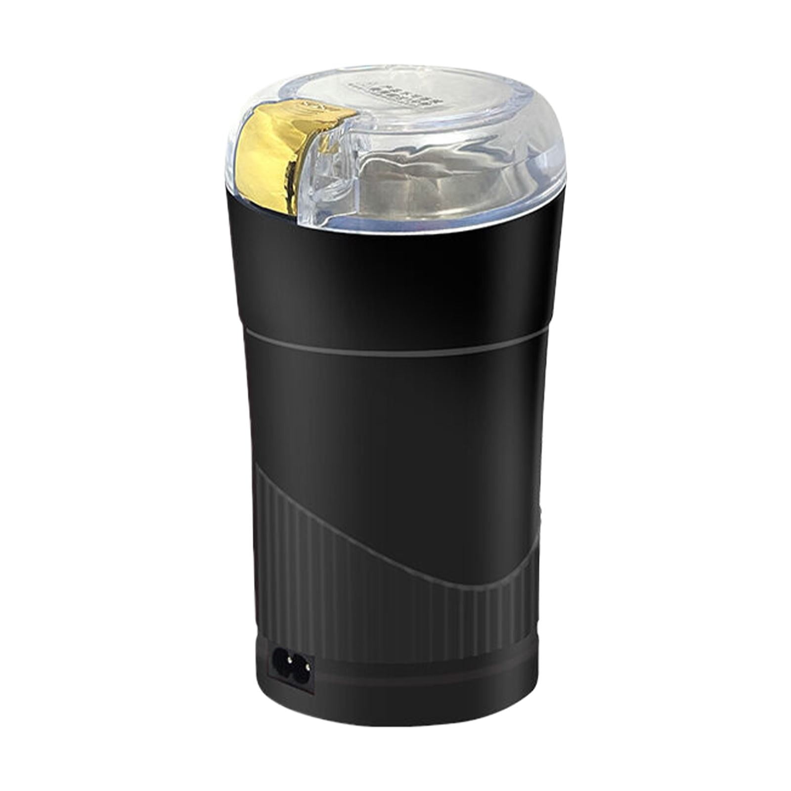 XKHAZA Coffee Grinder, Electric Coffee Grinder, Quiet Spice Grinder, One Touch Coffee Mill for Beans, Spices and More, with Clean Brush, Stainless Steel