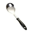 thumbnail image 1 of XKHAZA Cooking Spoon Heat Resistant Stainless Steel Spoons - Best Serving Spoon with Rubber Grip - Spoon for Non Stick Cookware – Spoons for Cooking, 1 of 8