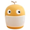 thumbnail image 1 of XKHAZA Cute Desktop Trash Can Wastebasket, Mini Countertop Garbage Can with Lid, Small Plastic Storage Bin for Home Kitchen Dressing Office Kids Bedroom, 1 of 6