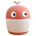 thumbnail image 1 of XKHAZA Cute Desktop Trash Can Wastebasket, Mini Countertop Garbage Can with Lid, Small Plastic Storage Bin for Home Kitchen Dressing Office Kids Bedroom, 1 of 6