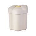 thumbnail image 1 of XKHAZA Cute Flower Shape Wastebasket, Mini Desk Trash Can with Lid, Desktop Mini Plastic Waste Garbage Can Countertop Garbage Bin Mini Waste Can for Desk Car Office Home Kitchen, 1 of 6