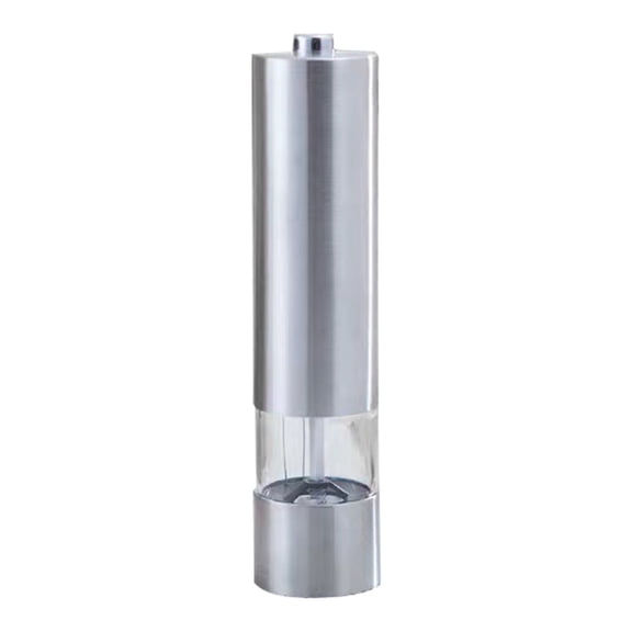 XKHAZA Electric Pepper Grinder, Salt Grinder, Automatic Pepper Mill, One-hand Button Control, Adjustable Coarseness, Peppercorn Grinder Refillable