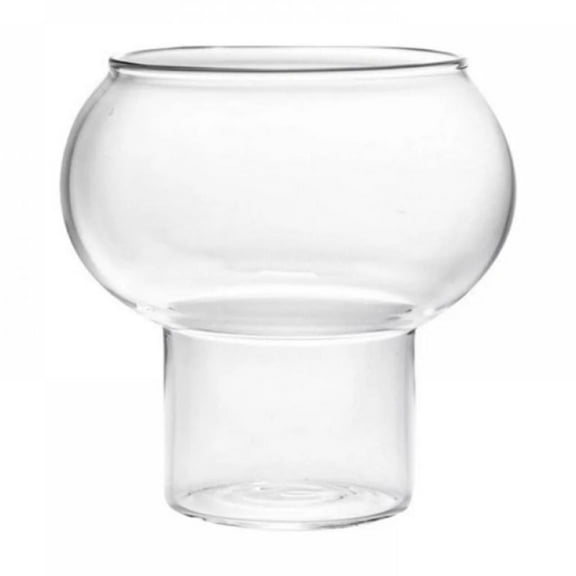 XKHAZA Glass Coffee Cups Ribbed Borosilicate Mugs, Clear Tea Cup Cute Espresso Latte Cappuccino Cup Gifts for Women