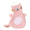 thumbnail image 1 of XKHAZA Kids Hanging Hand Towels for Bathroom Coral Towels Fluffy Coral Fleece Quick Dry Bath Hand Drying Towels Cute Animal Fingertip Towels Bathroom Hanging Hand Towels for Laundry Room Kitchen, 1 of 7