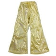XKHAZA Kids Sequin Sparkly Flared Pants Wide Leg Elastic Waist ...