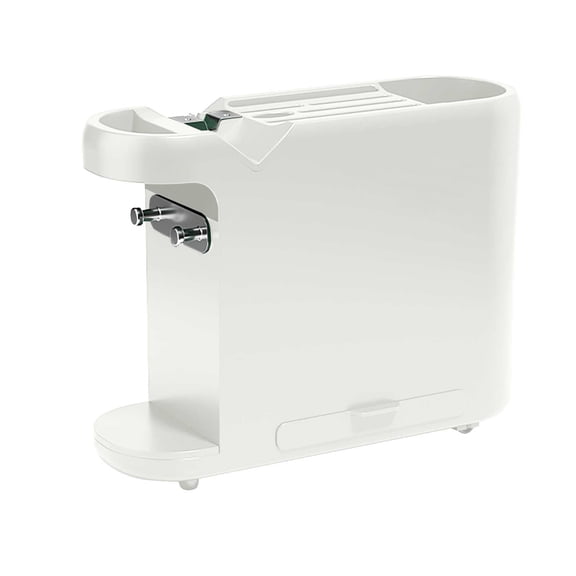 XKHAZA Knife Block Holder with Sharpener, Organiser with Chopping Board Holder and Cutlery Box, Multifunctional Knife Stand for Safe, Clean and Tidy Kitchen Without Knife