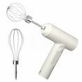 thumbnail image 1 of XKHAZA MINI Household Cordless Electric Hand Mixer,USB Rechargable Handheld Egg Beater with 2 Detachable Stir Whisks,Baking At Home For Kitchen, Versatile Kitchen Tool, 1 of 9