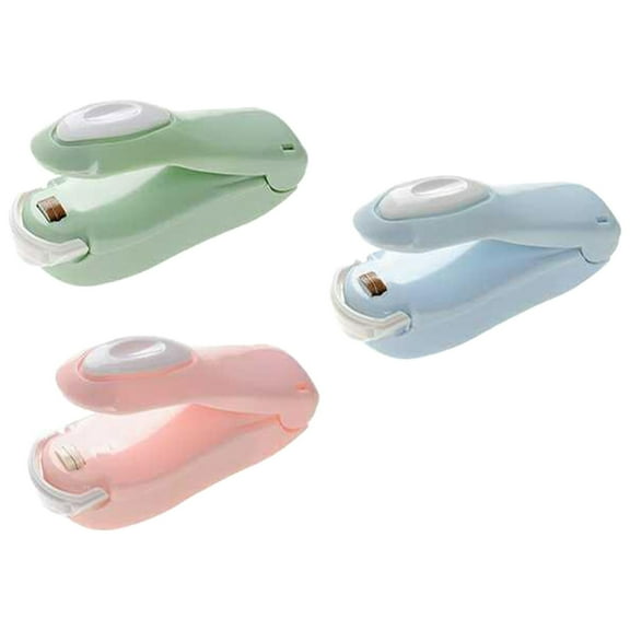 XKHAZA Mini Bag Sealer, Handheld Heat Vacuum Sealer, Portable Resealer Machine for Plastic Bags Food Storage Snacks Freshnes