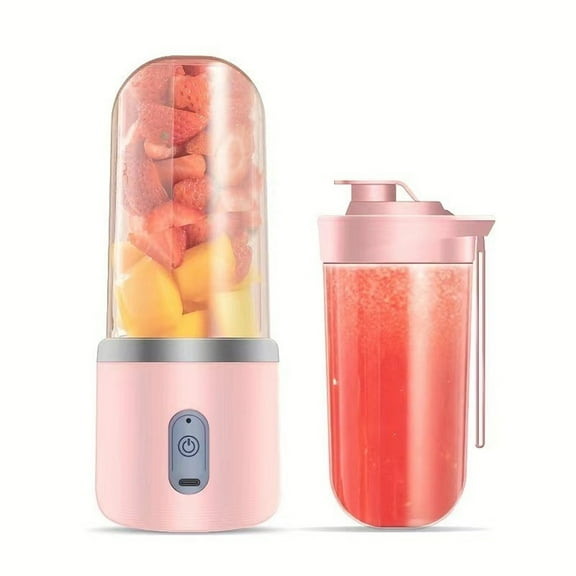XKHAZA Portable Blender for Juices & Smoothies, Fusion Blender | USB Rechargeable, Lid, Cup included | Fit for Travel and Outdoor Activities