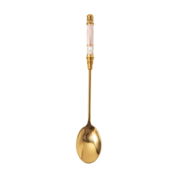 XKHAZA Stainless Coffee Spoon, Musical Instrument Spoon, Note Spoon, Ice Spoon, Drink Mixing Spoon, Color Spoon, Handle Spoon, Tableware Kitchen Gadgets