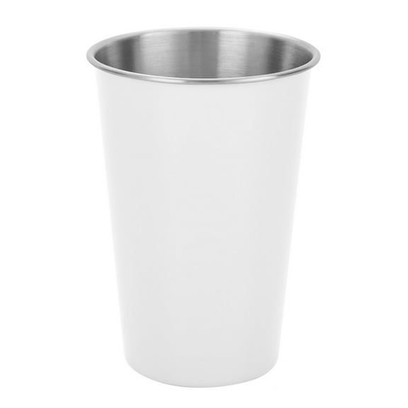 XKHAZA Stainless Steel Cups, Stackable Metal Drinking Cups, Stacking Beer Pint Cups for Home, Party, Camping, Outdoor, Unbreakable