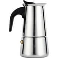 thumbnail image 1 of XKHAZA Stainless Steel Espresso Coffee Maker Percolator Coffeemaker Italian Classic Style Brewing Cafe Mocha Machine for Cafeteras Lover Camping Travel and Home Use, 1 of 6