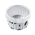 thumbnail image 1 of XKHBDL 10 Pcs Aluminum Foil Baking Cups, Disposable Ramekin Silver Foil Cupcake liners, Aluminum Baking Cups Egg Tart Liners for Baking, Cupcake, Pudding, Muffin , Creme, 1 of 4