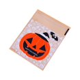 thumbnail image 1 of XKHBDL 100 pcs Halloween Treat Bags | Crystal Clear Cellophane Bags with Fun Scary Designs | Pumpkins Cello Bags | Halloween Party Decorations, Spooky Treat Bags, 1 of 6