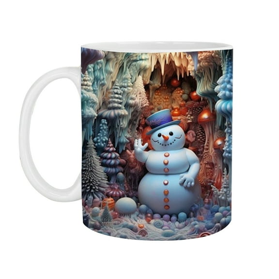 XKHBDL 3D Mugs, 11Oz Creative Space Design Multi-Purpose Mugs, Cup Lovers Coffee Mug, Cute Mug Ceramic Coffee Mugs for Women and Men