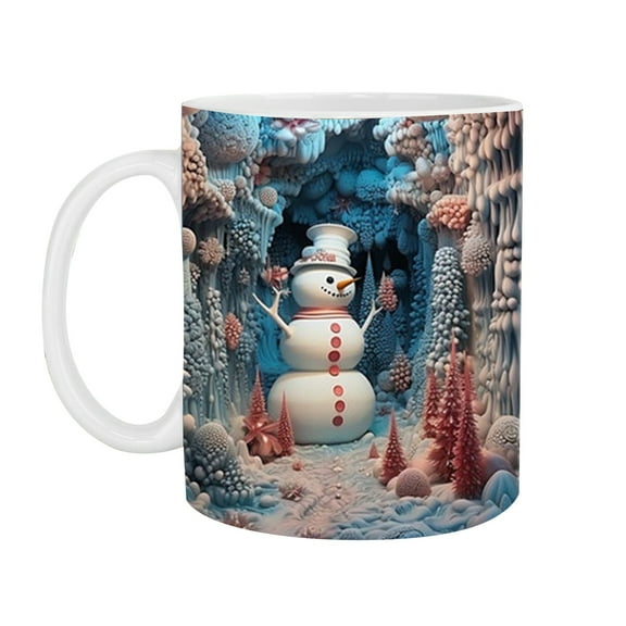 XKHBDL 3D Mugs, 11Oz Creative Space Design Multi-Purpose Mugs, Cup Lovers Coffee Mug, Cute Mug Ceramic Coffee Mugs for Women and Men