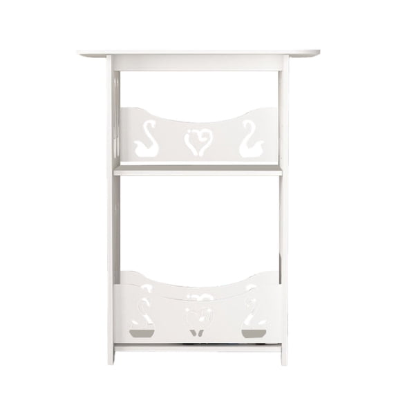 XKHBDL Bed Side Table Side Table with Storage Rectangular Small End Table Night Stand Modern Side Tables for Bedside Living Room Bathroom Night Stand
