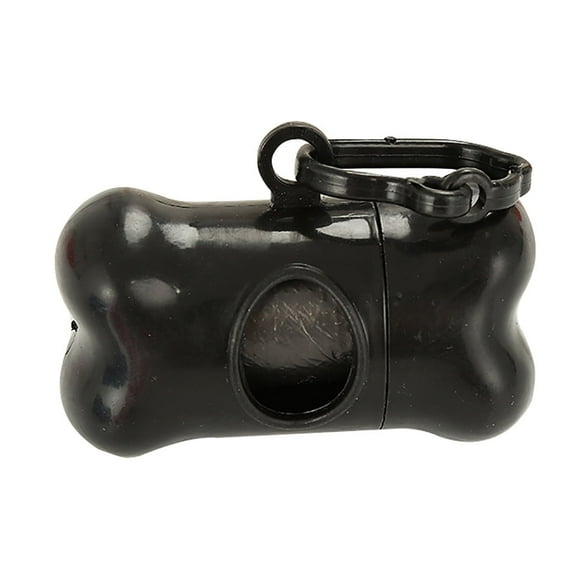 XKHBDL Dog Poop Pickup Bags Holder Dispenser, Leak-Proof Scented Doggy Waste Bags and Carabiner with Safety Lock&Fastener Never Loose on Leash Lead Again