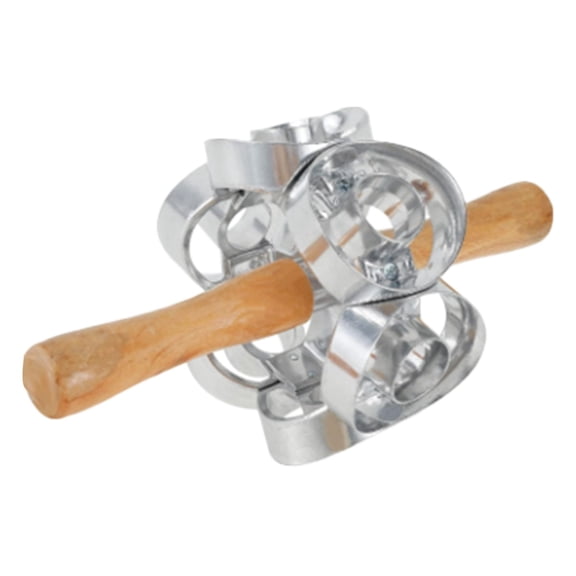 XKHBDL Donut Cookie Cutter | DIY Doughnut Cutter Roller - Stainless Steel Biscuit Mold With Handle | Revolving Aluminum Pastry Cutter | Revolving Donut Cutter Maker | Cookie Cutters