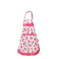 thumbnail image 1 of XKHBDL Floral Kitchen Cooking Aprons,Aprons for Women with Pockets, Waterproof Resistant Cotton Apron with Adjustable Strap and Front Pocket for Kids Kitchen,Cooking,Painting,Baking,Server,Barber, 1 of 7