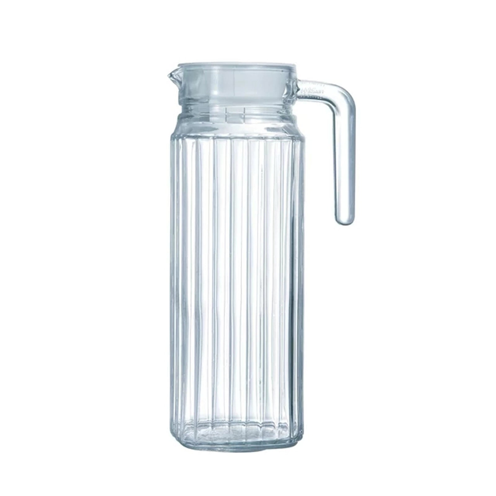 XKHBDL Glass Mason Jar Pitcher with Lid, Wide Mouth Flip Cap Pour Spout Leak-proof Lid with Handle for Sun Tea/Iced Tea/Juice/Cold Brew Coffee/Milk