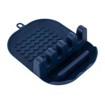 XKHBDL Kitchen Extra Large Silicone Utensil Rest with Drip Pad for Multiple Utensils - BPA-Free Heat-Resistant Spoon Rest & Spoon Holder for Stove Top - Kitchen Utensil Holder for Spoon