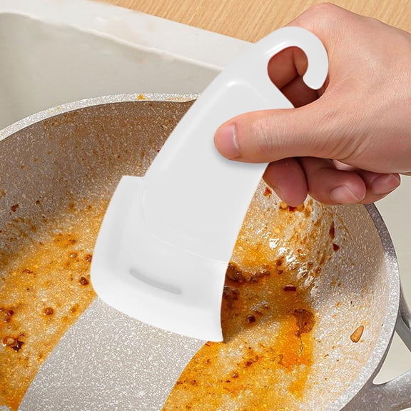 XKHBDL Kitchen Food Grade Silicone Spatula, Silicone Removal Spatula Scraper Tools, Pot Scrapers for Kitchen for Resin Transfer and Protect for Cleaning Dishes Pots Pans