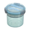 thumbnail image 1 of XKHBDL Portable Reusable Cups with Lids Yogurt Cup with Topping Cereal or Oatmeal Container Leak Proof Breakfast On The Cups for Meal Pre Protion Control, 1 of 9