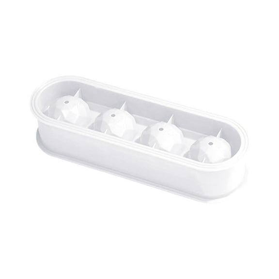 XKHBDL Round Ice Cube Trays for Freezer, Ice Cube Tray with Lid and Bin – BPA-Free Food-Grade Ice Mold, Stackable Ice Ball Maker, Circle Ice Cube Tray for Cocktails, Whiskey, Coffee, and Drinks