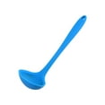 thumbnail image 1 of XKHBDL Small Silicone Spoon, Heat Resistant Non-Stick Kitchen Deep Serving Spoon, Soft Cooking Utensil with Non-Slip Solid Handle for Mixing Sauce Stew Gravy, 1 of 3