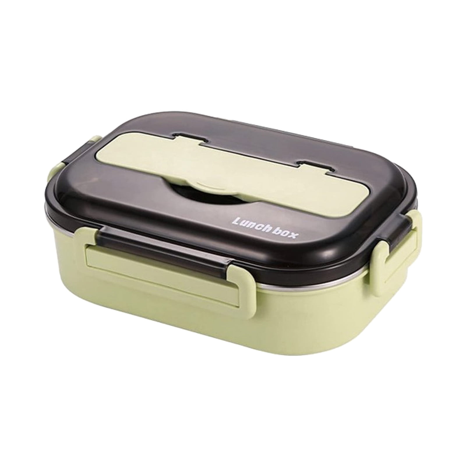 XKHBDL Stainless Steel Bento Box Adult with Phone Stand – Reusable Stainless Steel Lunch Box for Hot Food with Durable Plastic Cover – Insulated Lunch Containers with Spoon & Chopsticks