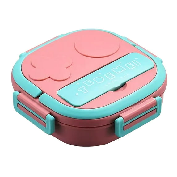 XKHBDL Stainless Steel Bento Box Adult – Reusable Stainless Steel Lunch Box for Hot Food with Durable Plastic & Soft Rubber Cover – Insulated Lunch Containers with Spoon & Chopsticks