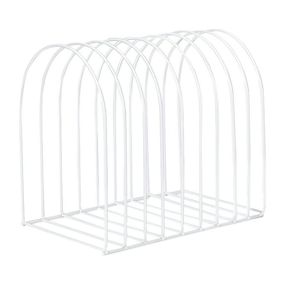 XKHBDL Wire File Organizer for Desk 7 Slots Metal File Holder Magazine Folder Mail Desktop Sorter Countertop Folder Stand Racks for Binder Storage School Office Home Photography Prop