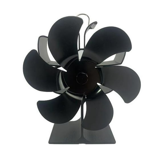 XKHBDL Wood Stove Fan Heat Powered Fireplace Fan Non Electric, Thermal Fan for Wood Burning Stove/Pellet/Log Burner Accessories