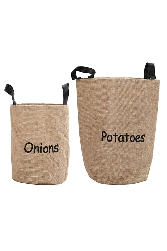 2 Pack Reusable Kraft Paper Bag, Washable Grocery Bag, Large Capacity Airtight Kitchen Home Pantry Organizer for Food Storage Flower Pot Refrigerator Kitchen Egg Cupboard