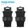thumbnail image 1 of XKHHLH 2 Pcs Car Cup Holder, Vehicle Door Drink Bottle Holder, Car Window Hanging Plastic Container for Soda Cans, Coffee Mug, Convenient Auto Travel Accessories, 1 of 7